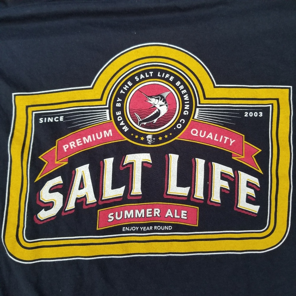 SALT LIFE TSHIRT. 
SUMMER ALE BEER